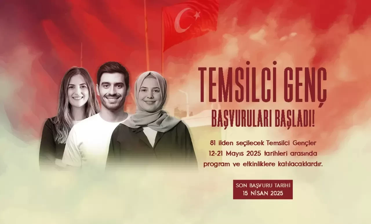 2025 Yılı Temsilci Genç'ler için başvurular açıldı