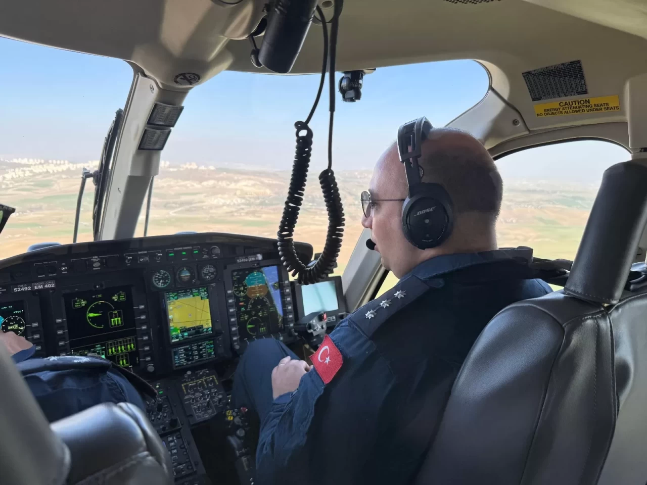 EGM, bayram öncesi Ankara trafiğini helikopterle kontrol etti