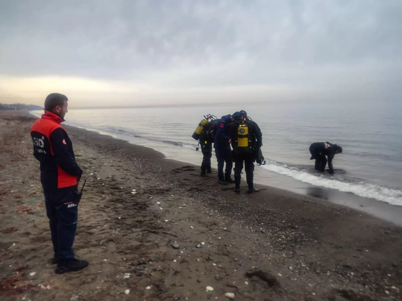 Düzce'de denizde aranan kişi camide bulundu