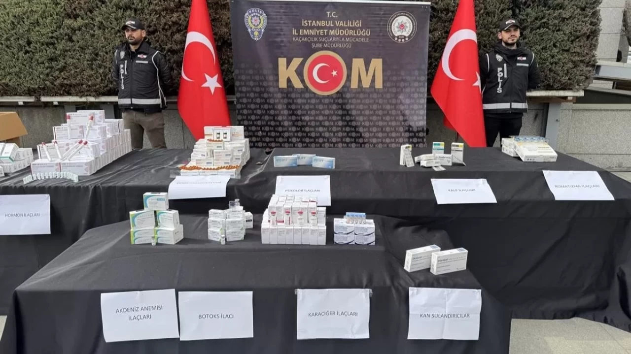 İstanbul'da kaçakçılık operasyonu