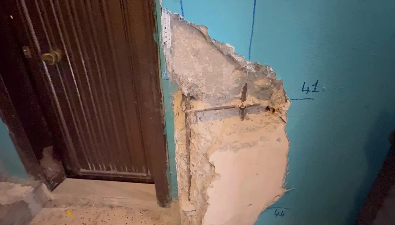 Küçükçekmece'de depreme dayanıksız 8 katlı bina boşaltıldı ve mühürlendi