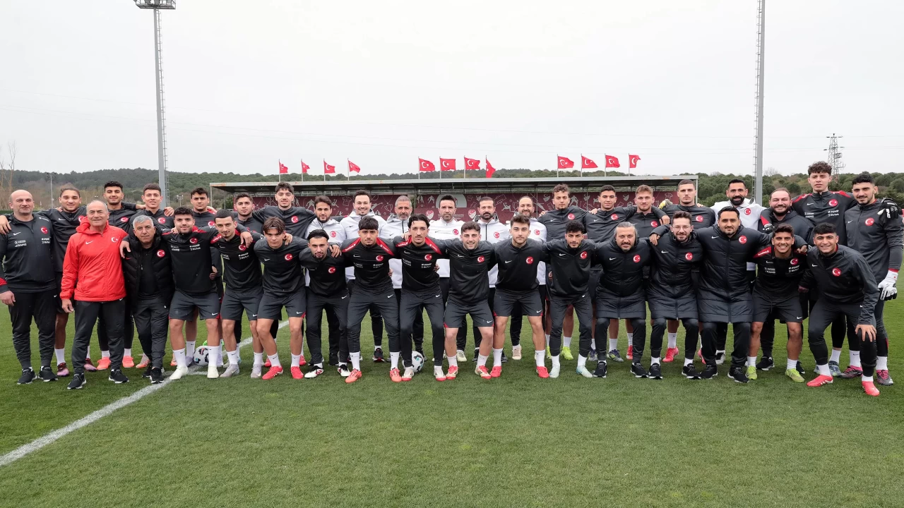 Ümit Milli Futbol Takımı, Belarus maçına hazır