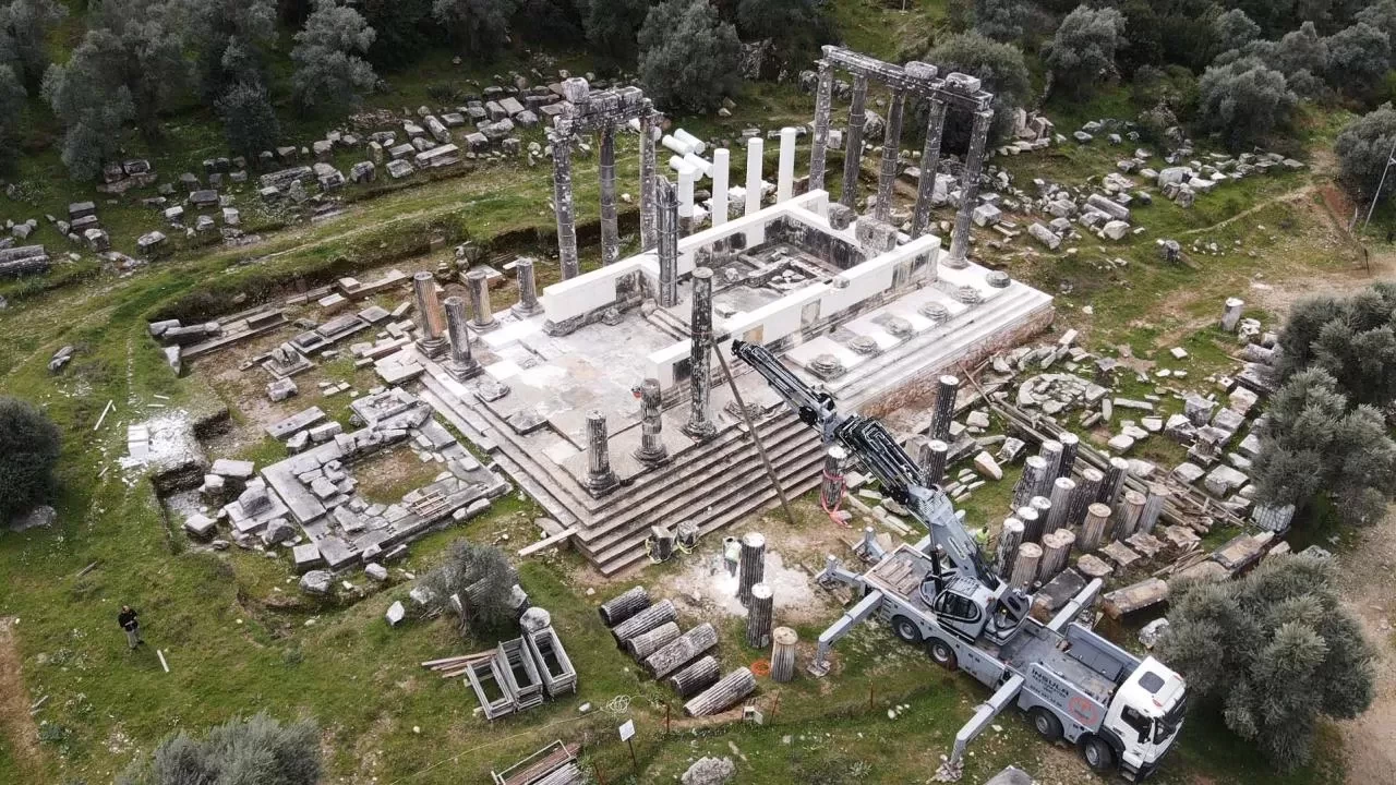 Zeus Tapınağı eski ihtişamına kavuşacak