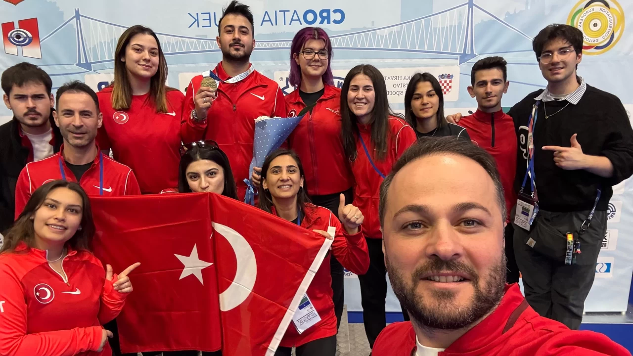 Milli Atıcılar, Avrupa Gençler Şampiyonası’ndan 5 madalyayla döndü