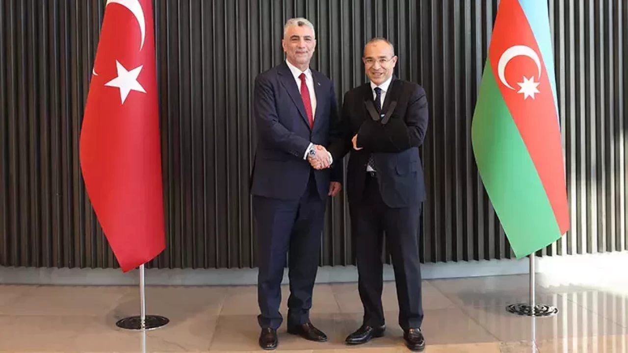 Hazine ve Maliye Bakanı Şimşek ile Ticaret Bakanı Bolat, Azerbaycan Ekonomi Bakanı'yla görüştü