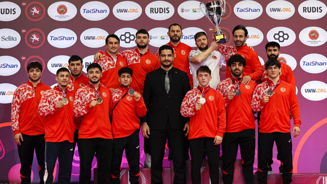 Milli Takım, 23 Yaş Altı Avrupa Güreş Şampiyonası’nda takım halinde ikinci oldu