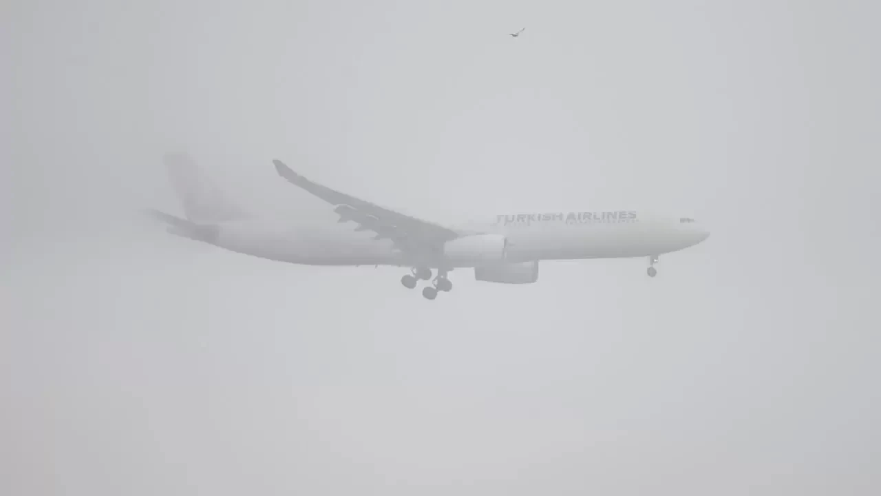 Ordu-Giresun Havalimanı'nda sis etkisi: Uçak seferleri iptal edildi