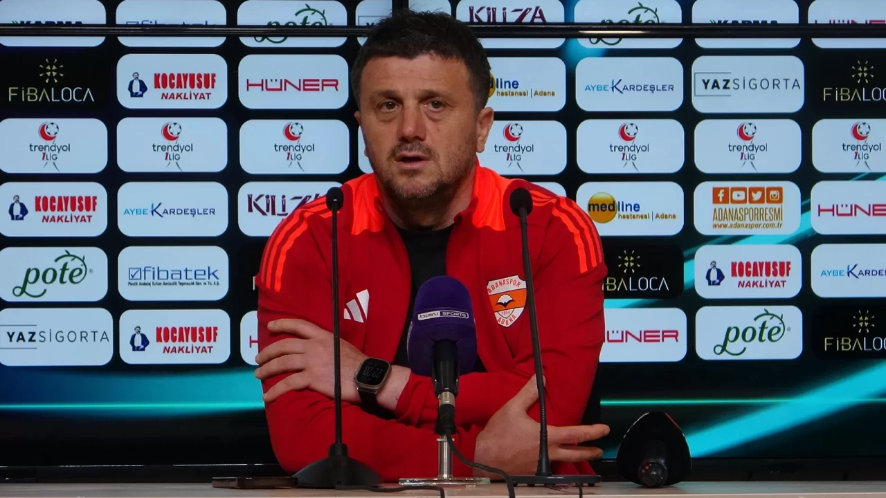 Adanaspor Teknik Direktörü Hakan Keleş Erzurumspor FK mağlubiyetini değerlendirdi: “Gücümüz bu kadardı"
