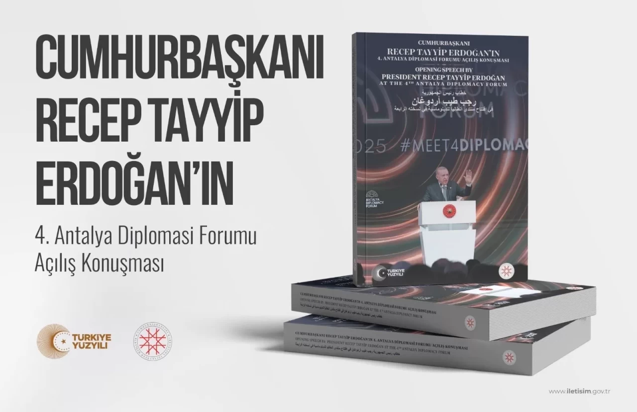 İletişim Başkanı Altun duyurdu: Cumhurbaşkanı Erdoğan'ın ADF'deki konuşması kitaplaştırıldı