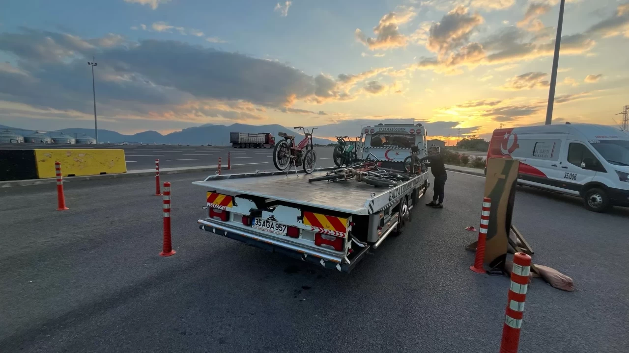 Motosikletle yarıştılar, 115 bin lira ceza yediler