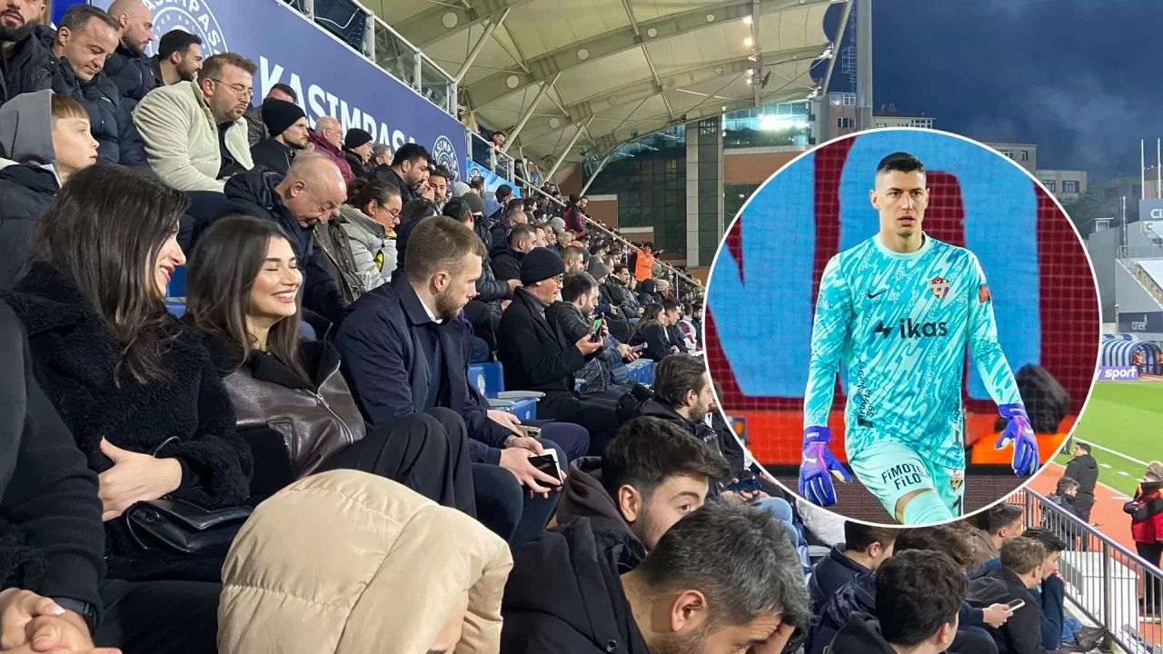 Liverpool ve Newcastle United scoutları, Berke Özer'i izlemek için Eyüpspor maçında