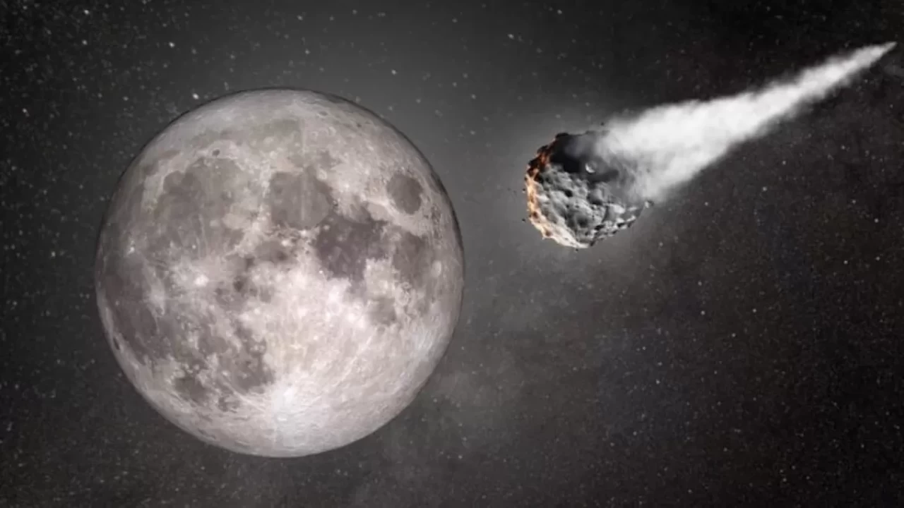 Bir zamanlar Dünya'yı tehdit ediyordu: Dev asteroid Ay'a yaklaşıyor