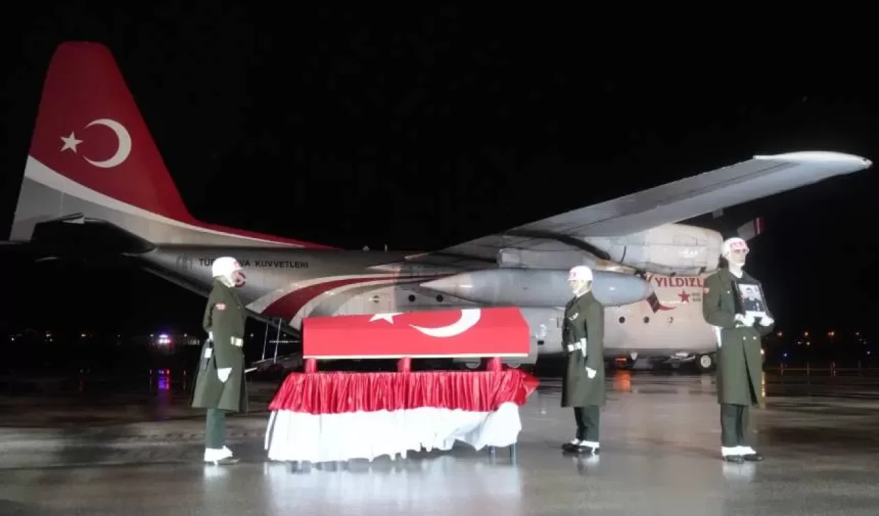 Şehidin naaşı 3 yıl sonra memleketine getirildi