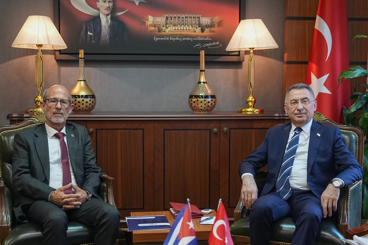 TBMM Dışişleri Komisyonu Başkanı Oktay, Kübalı mevkidaşı Patricio'yla görüştü
