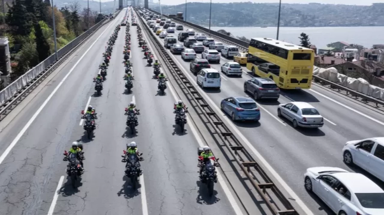 Türk Polis Teşkilatı'nın 180. yılında 170 araçlık kortej