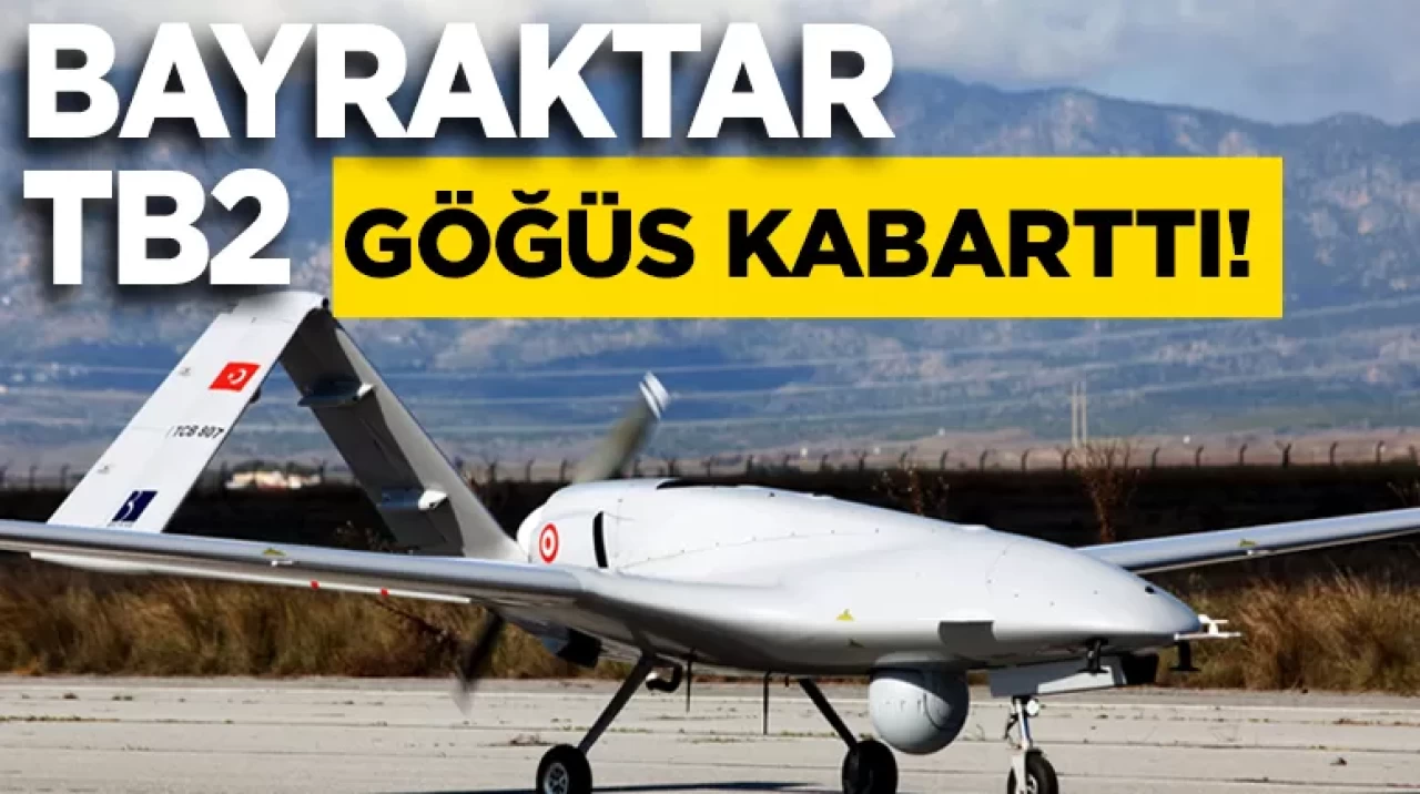 Bayraktar TB2'den Baykar üretimi TM100 motoruyla başarılı uçuş