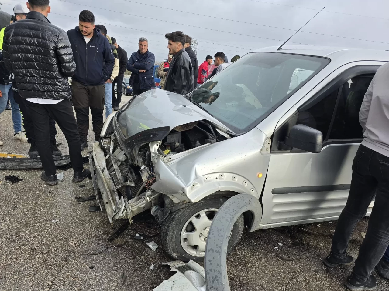 Elazığ'da zincirleme kaza! 2 yaralı var