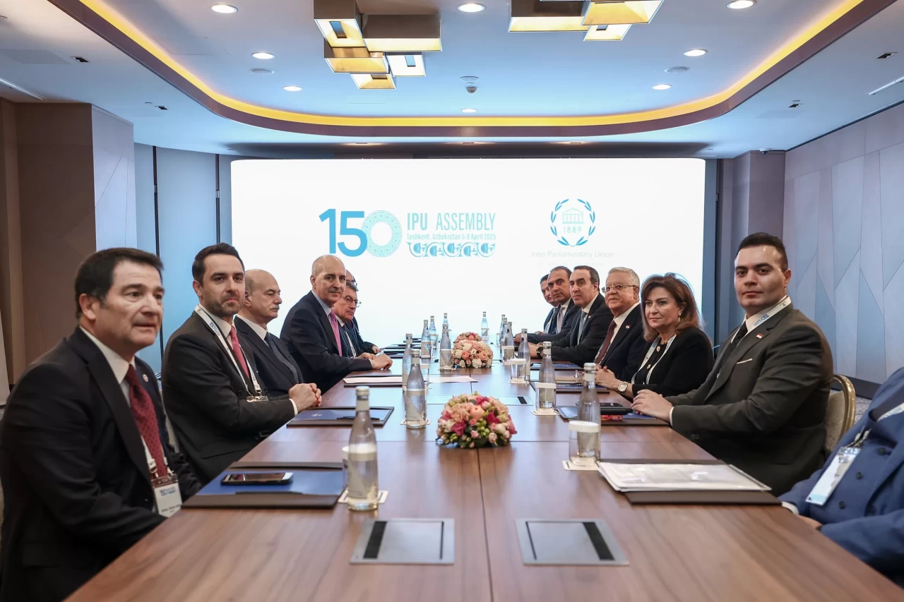 TBMM Başkanı Kurtulmuş, Mısır Temsilciler Meclisi Başkanı'yla görüştü