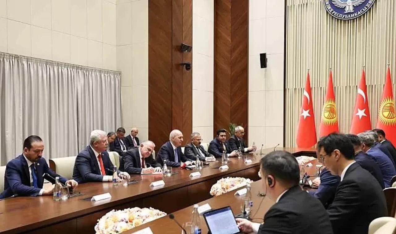 TBMM Başkanı Kurtulmuş, Kırgızistan'da