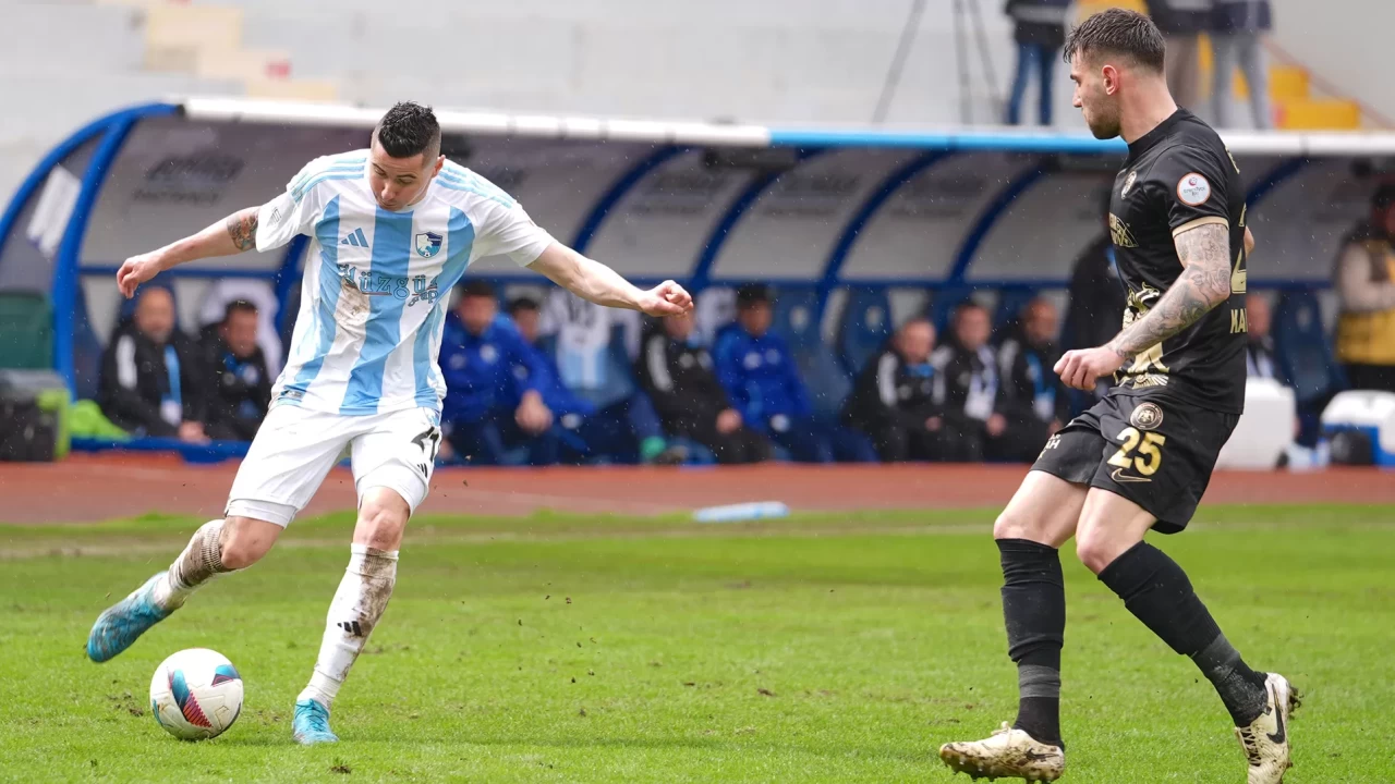 Erzurum'da kazanan çıkmadı | 1. Lig'de Erzurumspor 1-1 Çorum FK