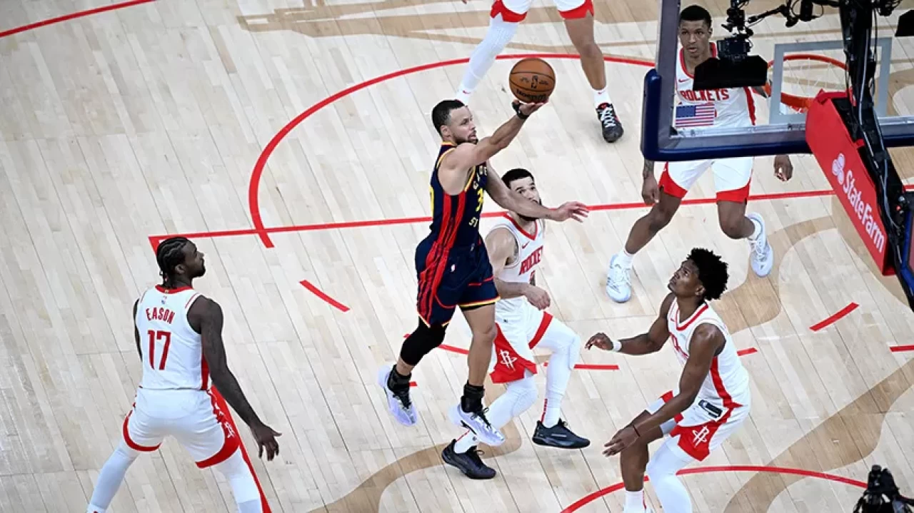 Golden State Warriors, seride durumu 3-1'e getirdi | NBA Play-off Golden State Warriors 109-106 Houston Rockets