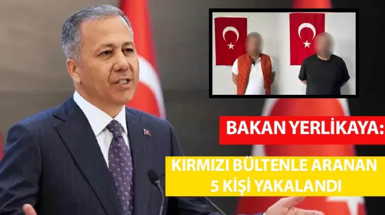 İçişleri Bakanı Yerlikaya: Gürcistan’a kaçtılar, Türk polisinden kaçamadılar!