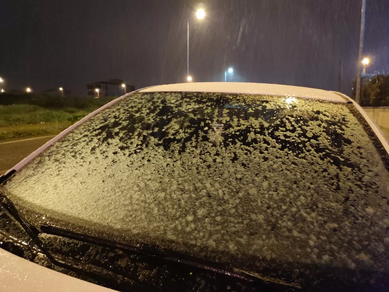 Keşan'da kar yağışı başladı