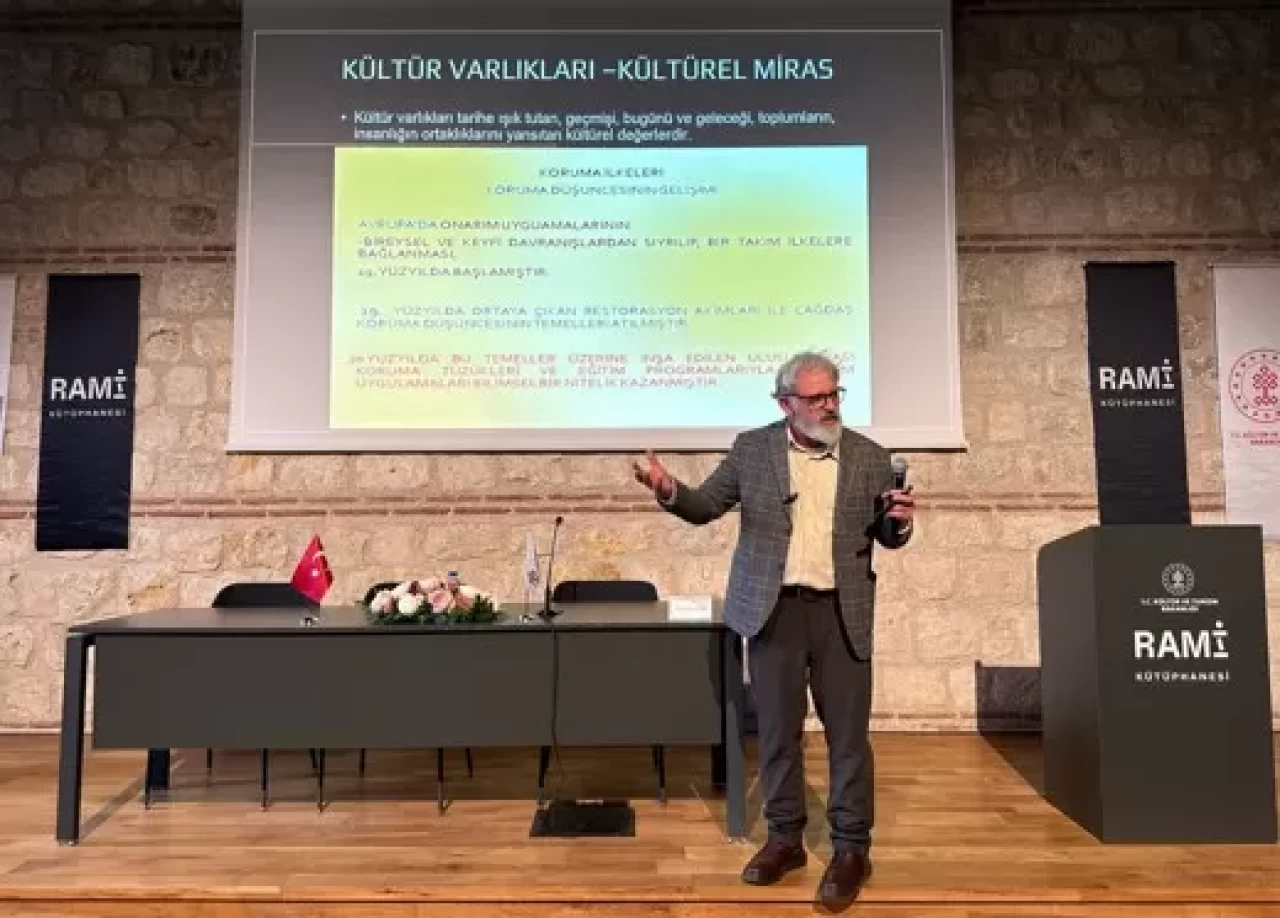 Rami Kütüphanesi'nde ahşap restorasyonu konuşuldu