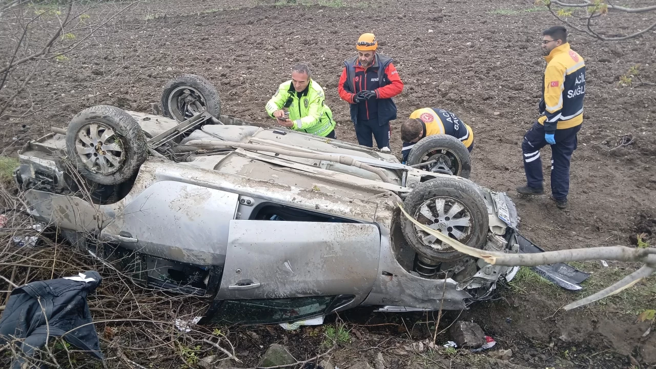 Amasya'a feci kaza: 1 ölü, 2 yaralı!