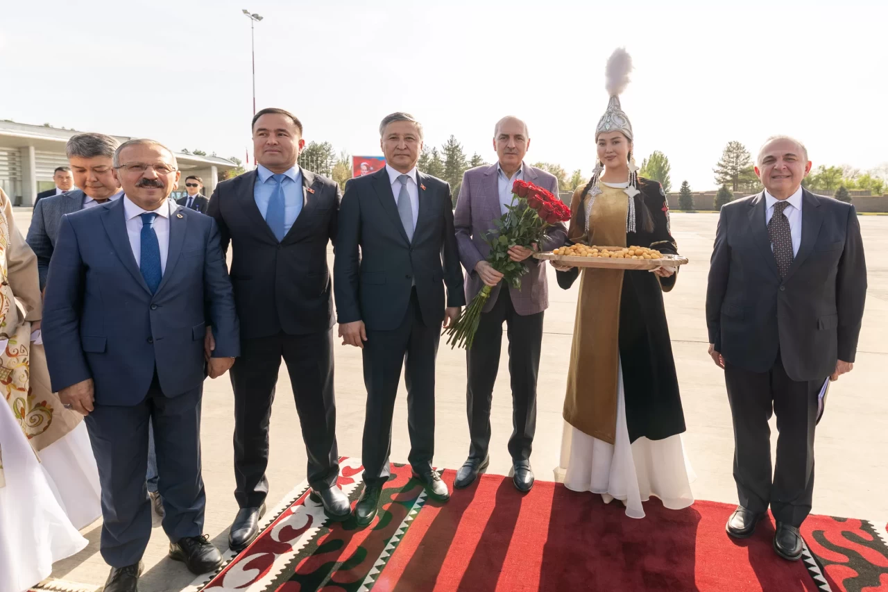 TBMM Başkanı Kurtulmuş, Bişkek'te