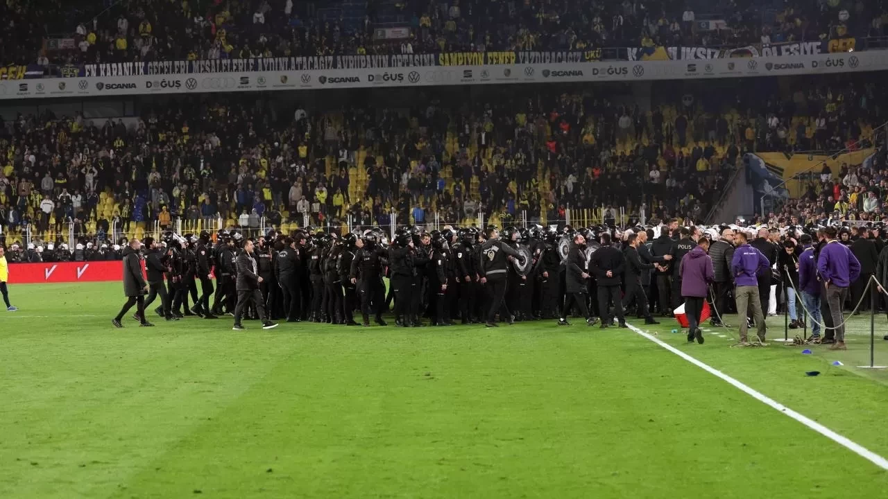 Derbide taşkınlık yapan 43 kişi hakkında işlem başlatıldı