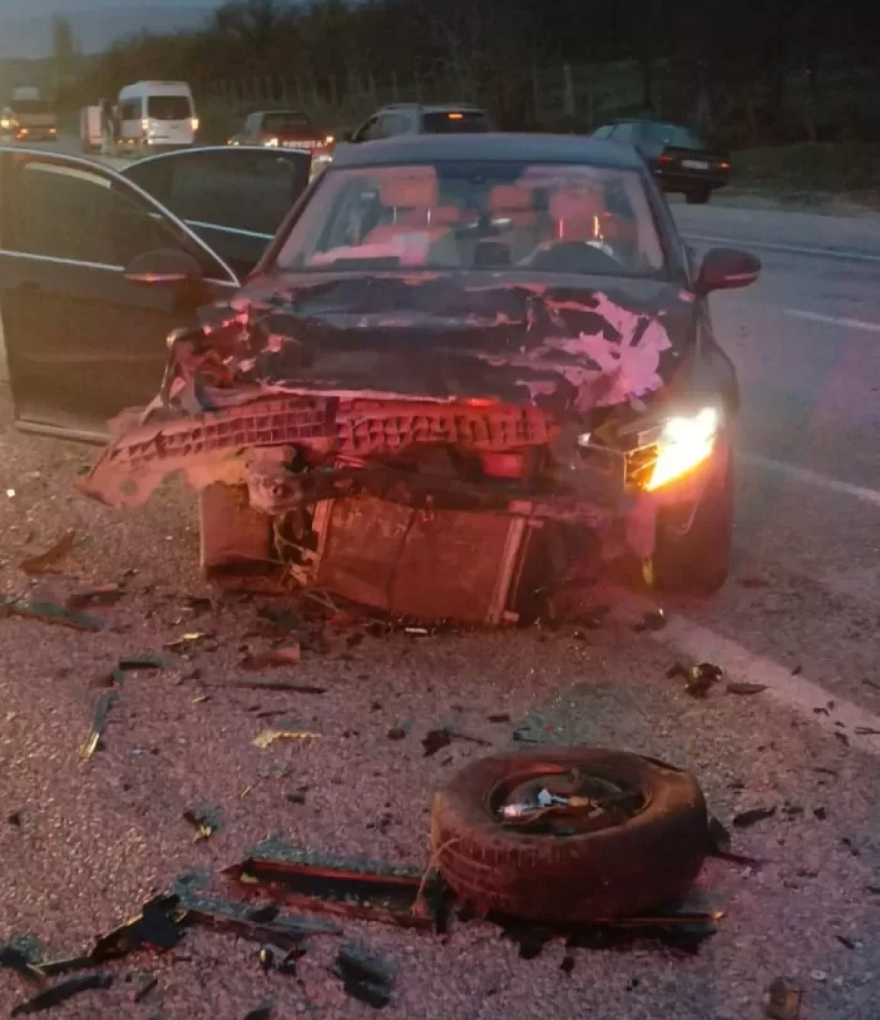 Malatya'da korkunç kaza: 1 ölü, 3 yaralı