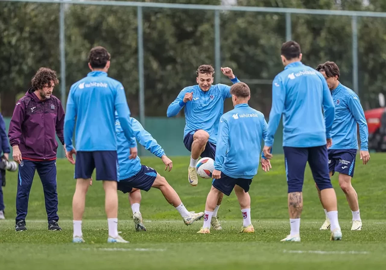 Trabzonspor, Bodrum FK maçına hazırlıklarını tamamladı