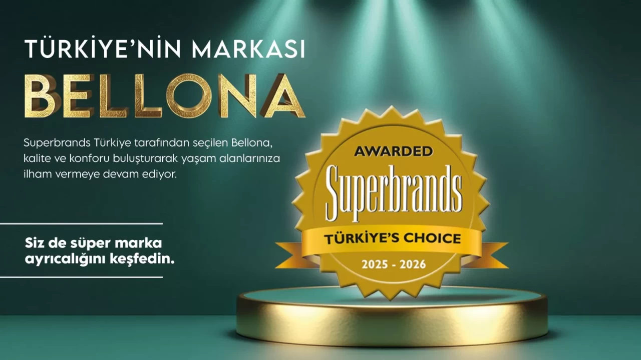 Bellona, 2025 yılında "Superbrands Türkiye" listesinde yerini aldı!