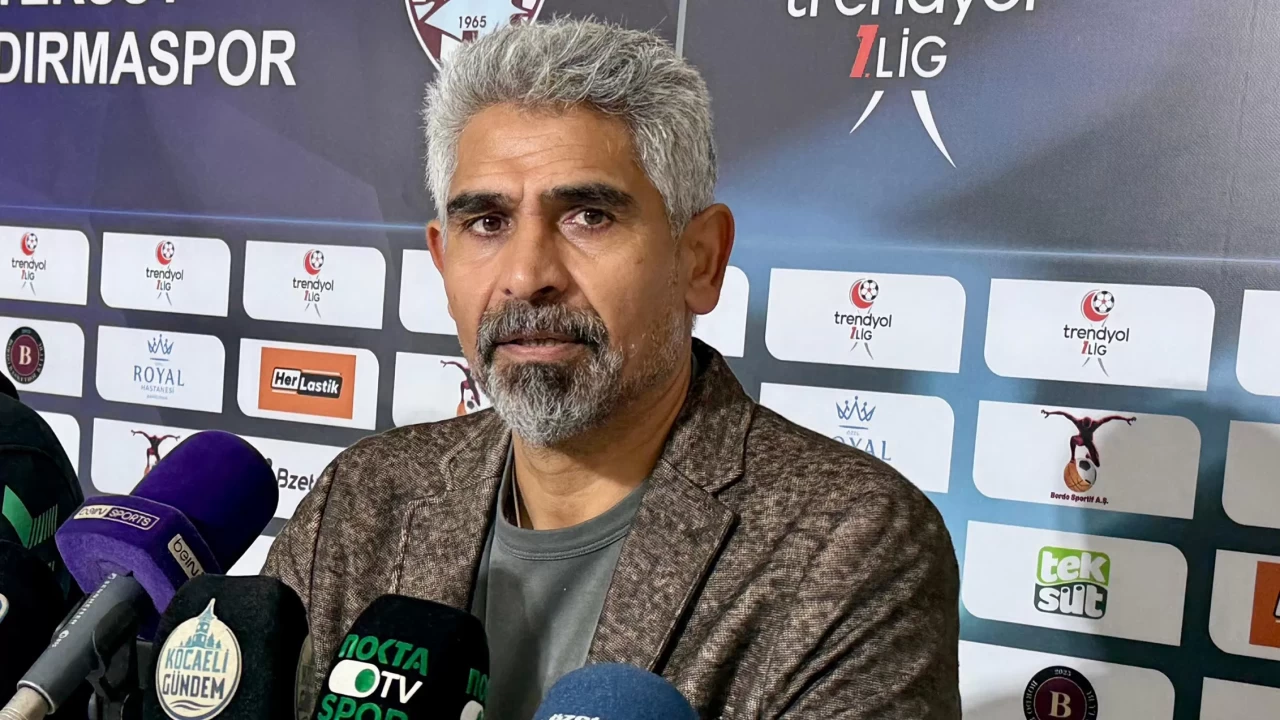 Kocaelispor Teknik Direktörü İsmet Taşdemir: "Bizim için üzücü bir skor, kazanıp arayı daha da açmayı çok istedik"