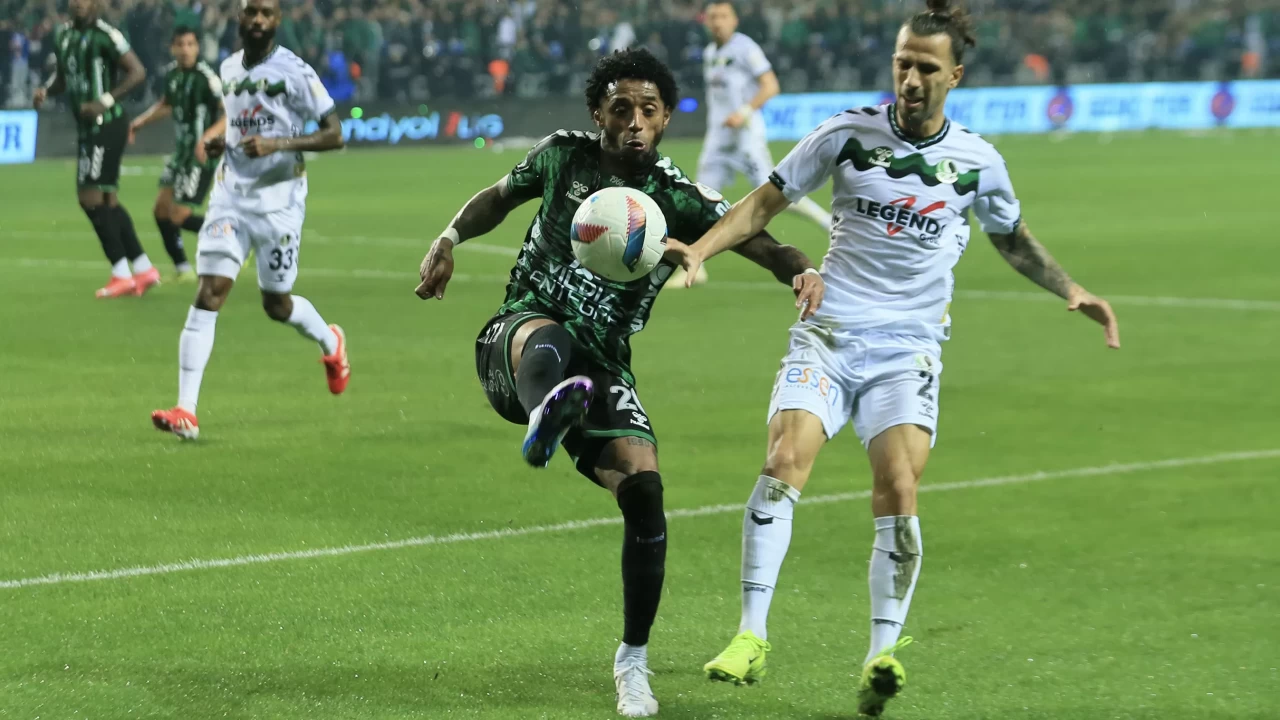 1. Lig’de 31. hafta tamamlandı: Kocaelispor liderliğini sürdürdü