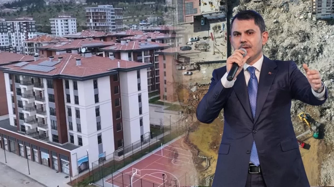 Deprem bölgesinde yaralar sarılıyor! Bakan Kurum: Ebrar Sitesi yerine 775 konut inşa edildi