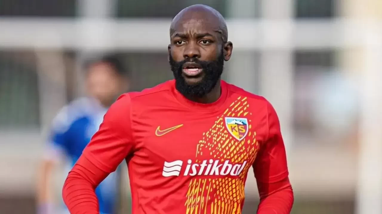 Kayserispor'da Stephane Bahoken sezonu kapattı