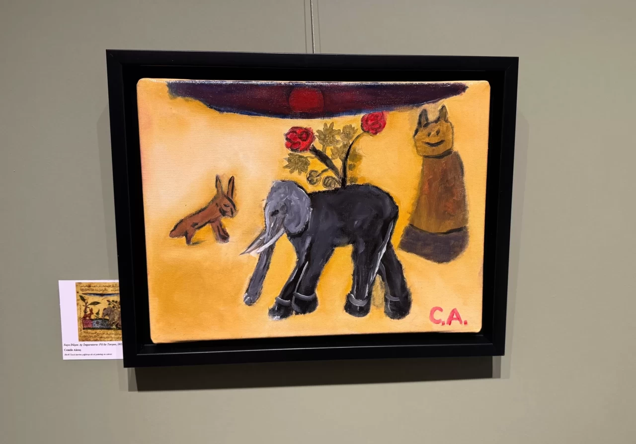 "Kelile ve Dimne'den Benim Mesellerim" sergisi açıldı