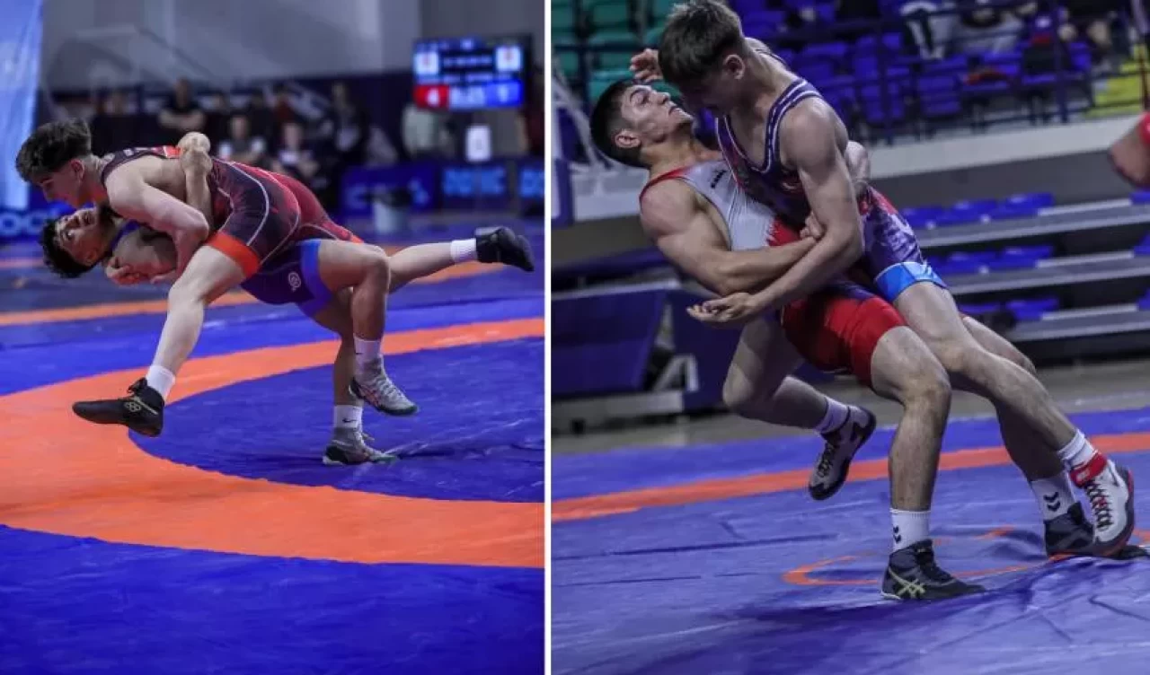 U17 Grekoromen Güreş Türkiye Şampiyonası’nda ilk gün sona erdi