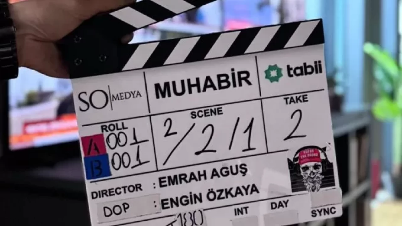 Basın dünyasından yeni dizi: Muhabir’in çekimleri başladı!