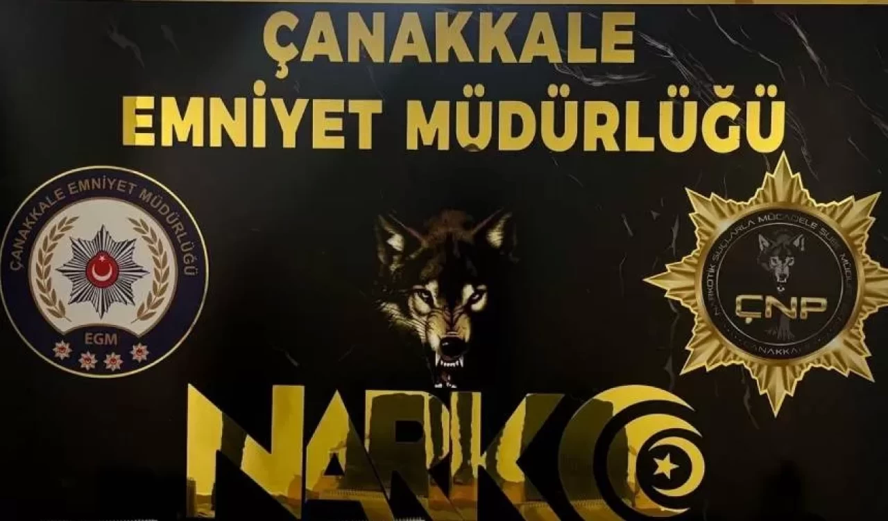 Çanakkale’de zehir tacirlerine darbe: 9 kişi tutuklandı