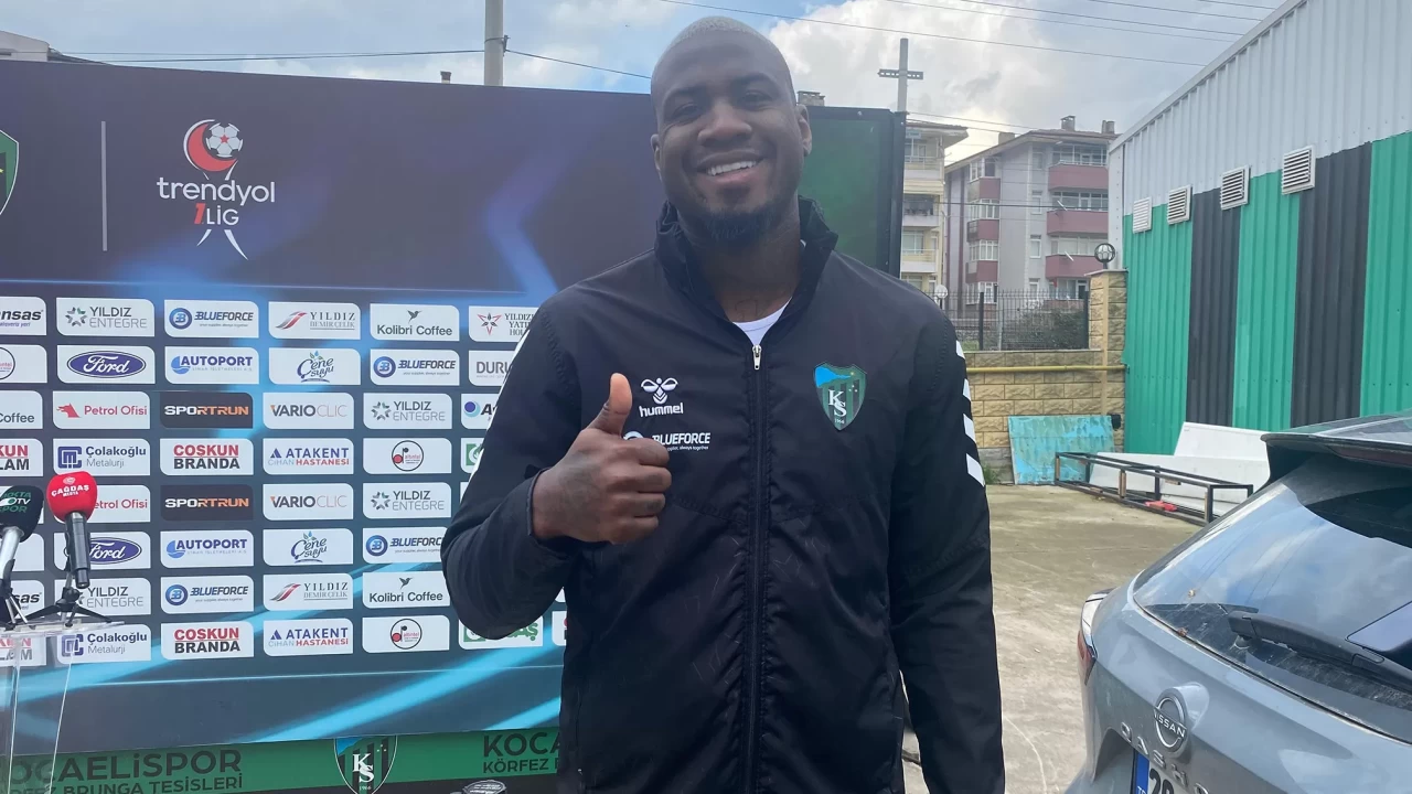Kocaelispor’un yıldız golcüsü Markao: "Gol sayısı değil, takıma katkı vermek önemli"