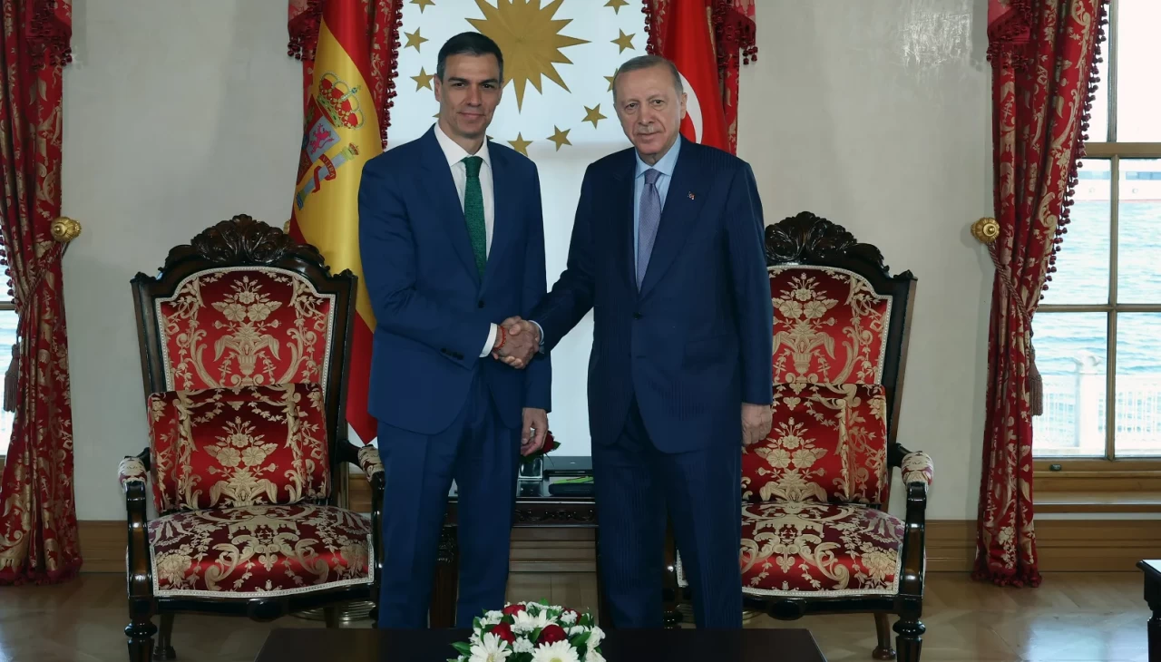 İstanbul’da diplomasi trafiği! Cumhurbaşkanı Erdoğan, Sanchez ile Gazze’yi Konuştu