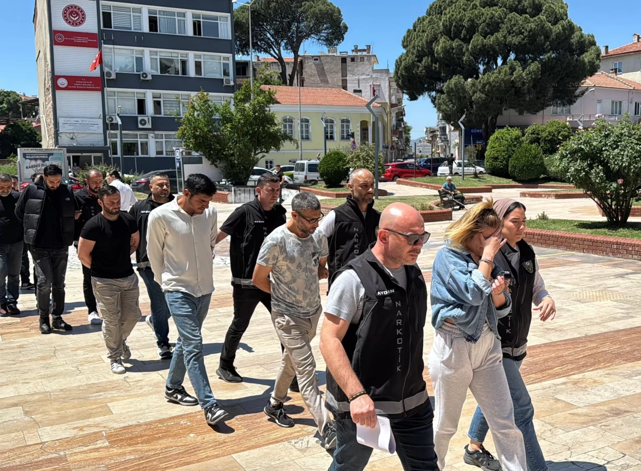 Aydın’da uyuşturucu operasyonu: 15 kişi tutuklandı