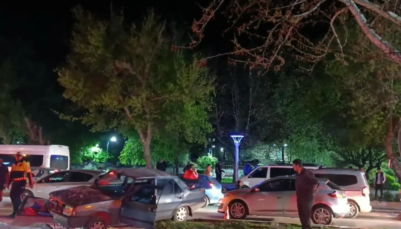Elazığ'da zincirleme trafik kazası