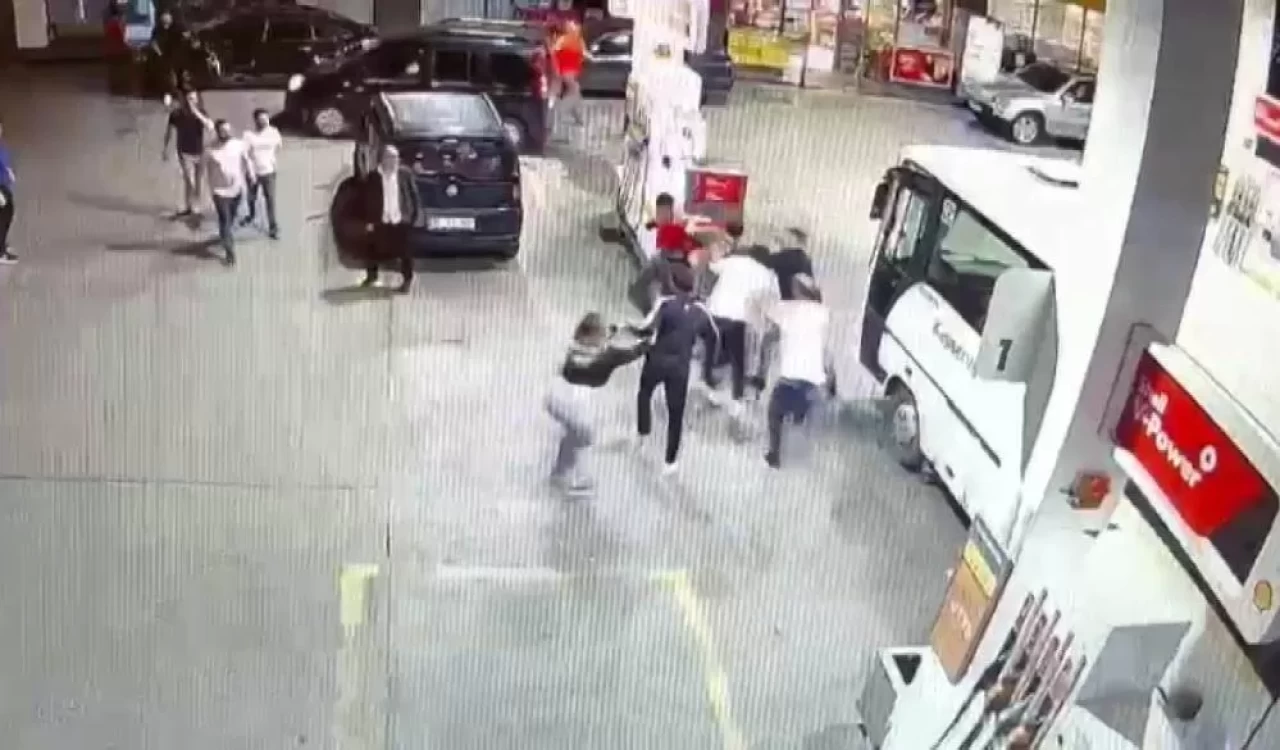 Akaryakıt istasyonunda ortalık karıştı! 3 şüpheli tutuklandı