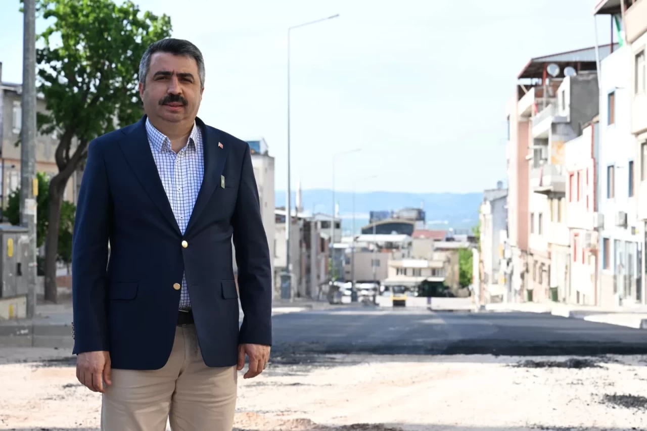 Başkan Yılmaz, “Ulaşılabilir şehir hedefimiz doğrultusunda ilçemize yeni ulaşım aksları kazandırıyoruz.”