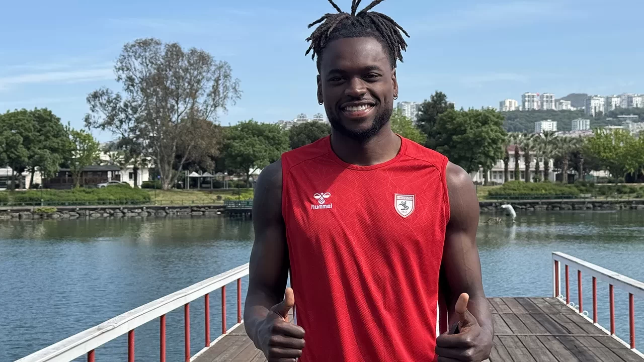 Samsunspor'un Belçikalı golcüsü Dimata, Karadeniz ekibinde mutlu