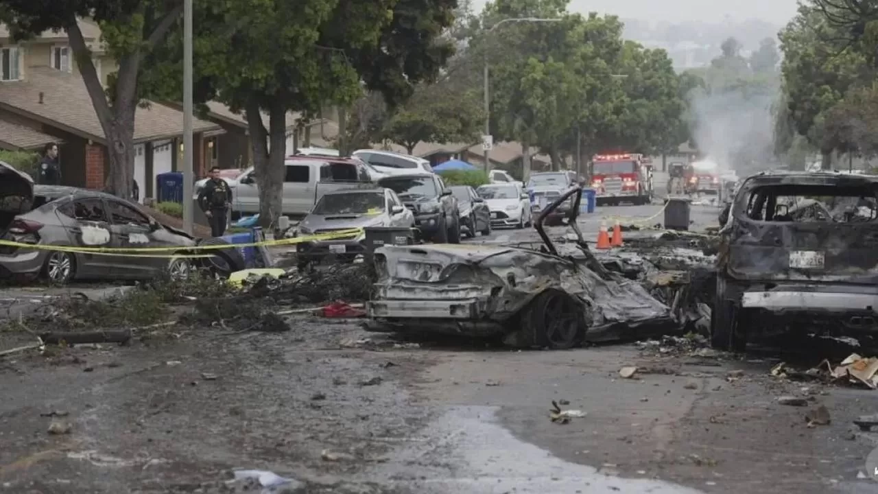 ABD'de kabus gibi anlar! Yerleşim yerine düşen uçak kazasında bilanço belli oldu